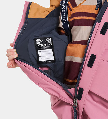 Didriksons Flyverdragt - Bjärven - Heather Pink