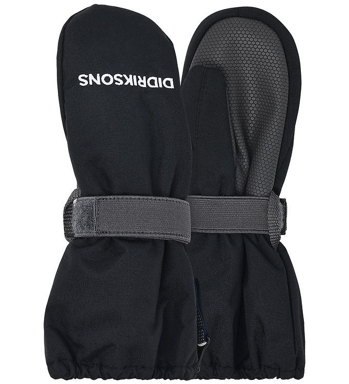 Didriksons Luffer m. Fleece – Biggles Zip – Sort m. Lynlås