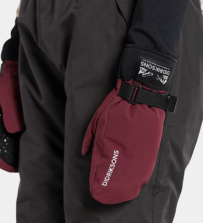 Didriksons Luffer m. Fleece - Lovas - Anemon Red