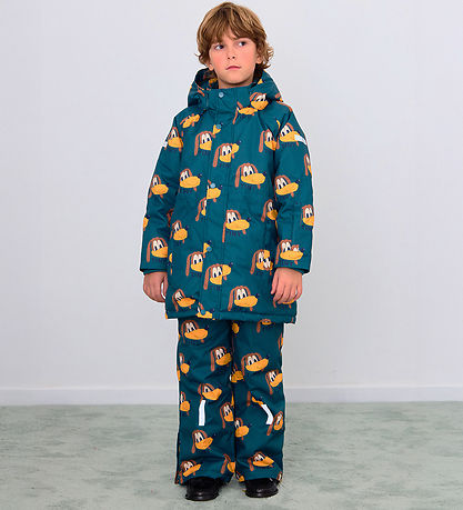 Tiny Cottons Vinterjakke - Dogs - Stormy Blue Tiny Cottons Vinterjakke - Dogs - Stormy Blue