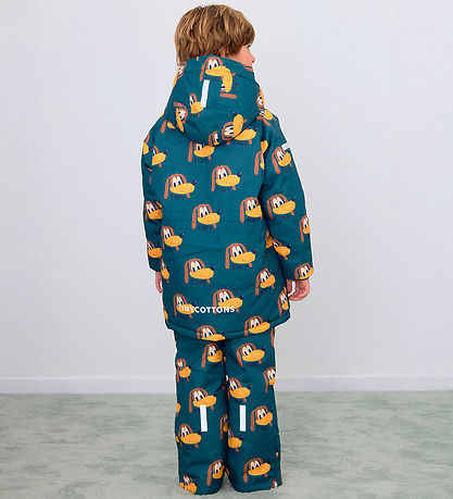 Tiny Cottons Vinterjakke - Dogs - Stormy Blue Tiny Cottons Vinterjakke - Dogs - Stormy Blue