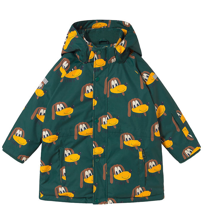 Tiny Cottons Vinterjakke - Dogs - Stormy Blue