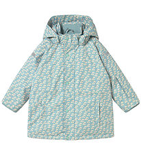 Tiny Cottons Vinterjakke - Cherries - Warm Grey Tiny Cottons Vinterjakke - Cherries - Warm Grey