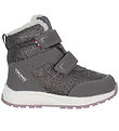 Viking Vinterstøvler - Equip Glitter Warm WP 2V - Charcoal/Dusty Viking Vinterstøvler - Equip Glitter Warm WP 2V - Charcoal/Dusty