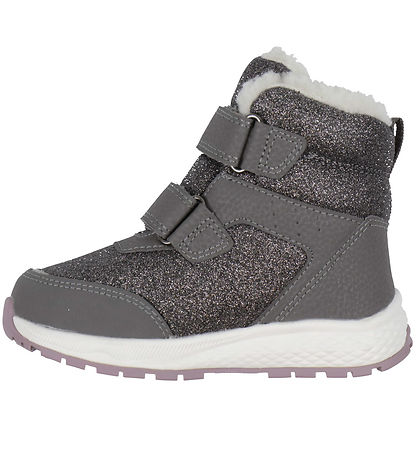 Viking Vinterstøvler - Equip Glitter Warm WP 2V - Charcoal/Dusty Viking Vinterstøvler - Equip Glitter Warm WP 2V - Charcoal/Dusty