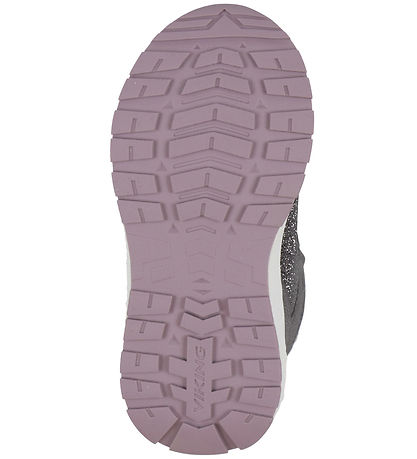 Viking Vinterstøvler - Equip Glitter Warm WP 2V - Charcoal/Dusty Viking Vinterstøvler - Equip Glitter Warm WP 2V - Charcoal/Dusty