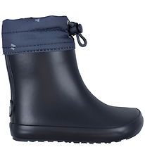 Wheat Termostøvler - Barfods - Navy Wheat Termostøvler - Barfods - Navy