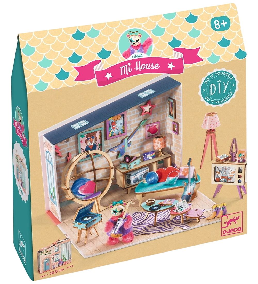 Djeco Kreatives Spielset - DIY - Mi House - Stella - Djeco - One Size - Kreatives Spielset