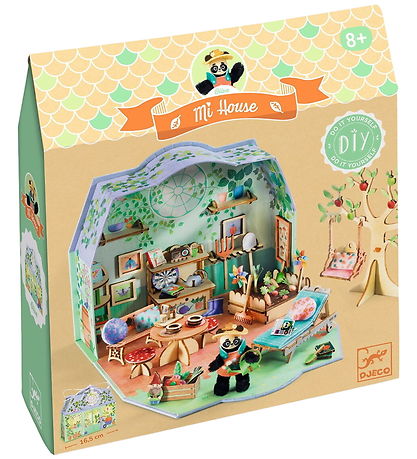 Djeco Kreasæt - DIY - Mi House - Olive Djeco Kreasæt - DIY - Mi House - Olive