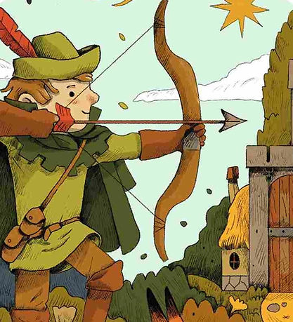 Djeco Puslespil - Robin Hood - 36 Brikker Djeco Puslespil - Robin Hood - 36 Brikker