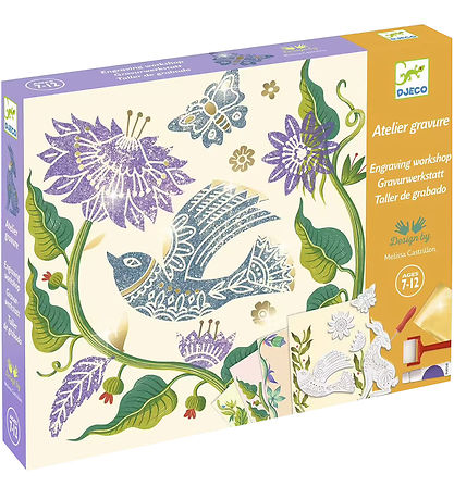 Djeco Kreasæt - Atelier Aquarelle - Passionflower Djeco Kreasæt - Atelier Aquarelle - Passionflower
