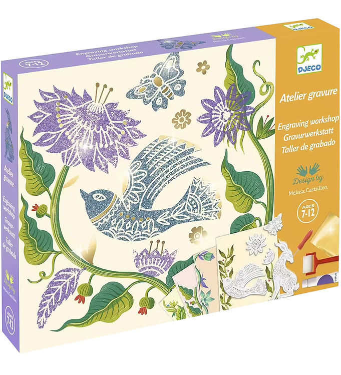 Djeco Kreasæt - Atelier Aquarelle - Passionflower