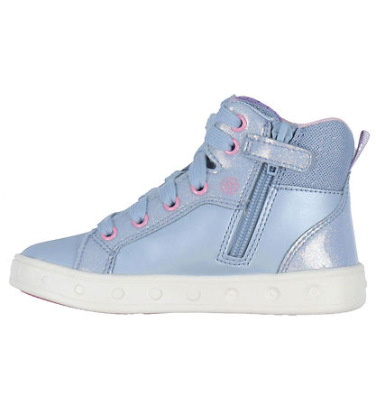 Geox Støvler m. Lys - Skylin - LT Avio/Multicolor Geox Støvler m. Lys - Skylin - LT Avio/Multicolor
