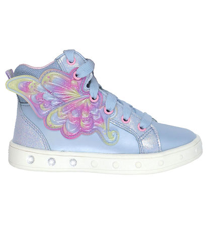 Geox Støvler m. Lys - Skylin - LT Avio/Multicolor Geox Støvler m. Lys - Skylin - LT Avio/Multicolor