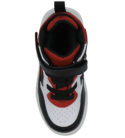 Geox Støvler m. Lys - Buzzerlight - Hvid/Rød Geox Støvler m. Lys - Buzzerlight - Hvid/Rød