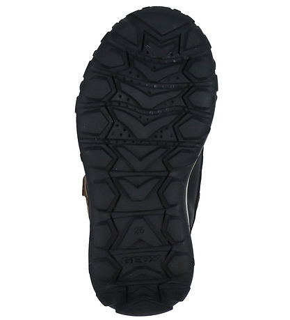Geox Vinterstøvler - J Trekkyup B ABX - Lt Brown/Sort