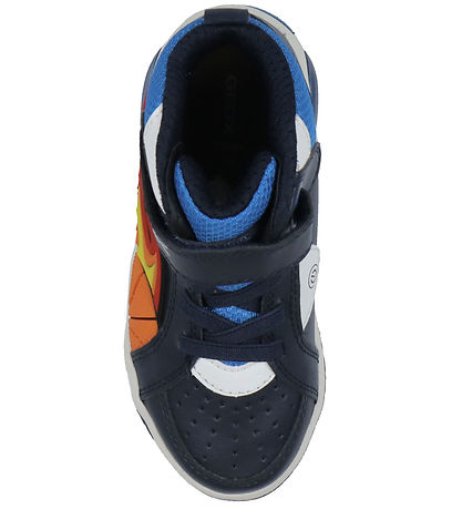 Geox Støvler m. Lys - J Inek B C - Navy/Lt Blue Geox Støvler m. Lys - J Inek B C - Navy/Lt Blue