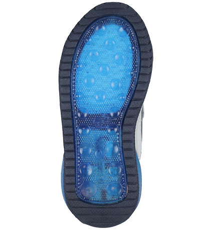 Geox Støvler m. Lys - J Inek B C - Navy/Lt Blue