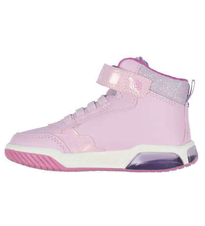 Geox Støvler m. Lys - J Inek G A - Pink/Multicolor
