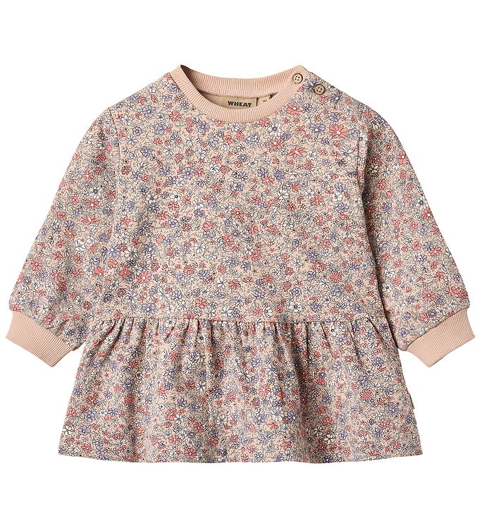 Wheat Kjole - Sweat - Zenia - Rose Dust Flowers