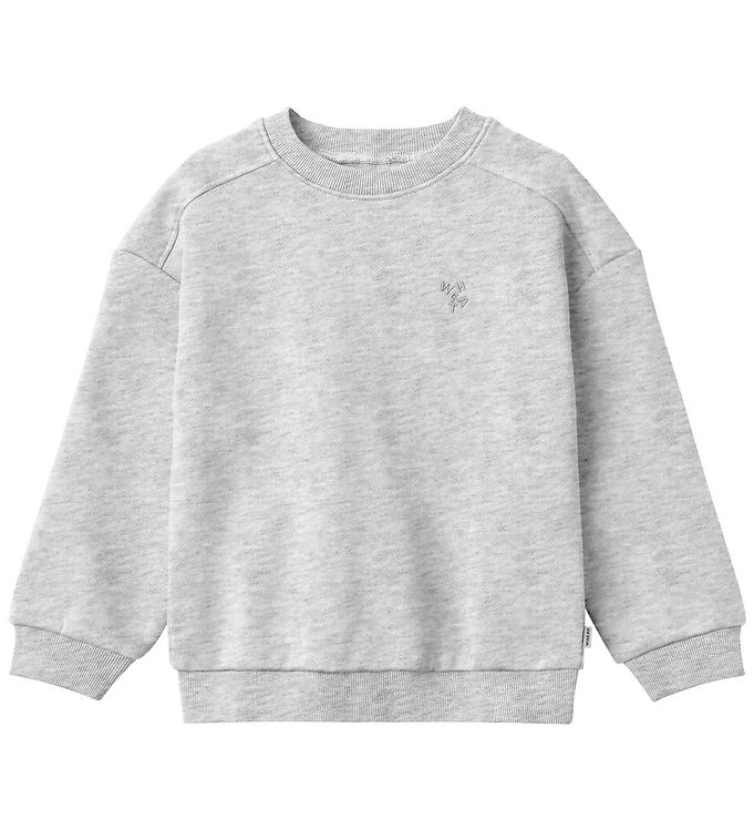 Wheat Sweatshirt - Willi - Light Melange Grey