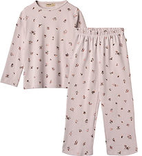 Wheat Nattøj - 2-delt - Mila - Soft Lilac Flowers Wheat Nattøj - 2-delt - Mila - Soft Lilac Flowers