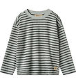 Wheat Bluse - Dallas - Soft Blue Stripe Wheat Bluse - Dallas - Soft Blue Stripe