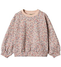 Wheat Sweatshirt - Lia - Rose Dust Flowers Wheat Sweatshirt - Lia - Rose Dust Flowers