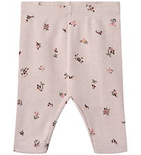 Wheat Bukser - Silas - Soft Lilac Flowers Wheat Bukser - Silas - Soft Lilac Flowers