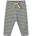 Wheat Bukser - Manfred - Soft Blue Stripe Wheat Bukser - Manfred - Soft Blue Stripe
