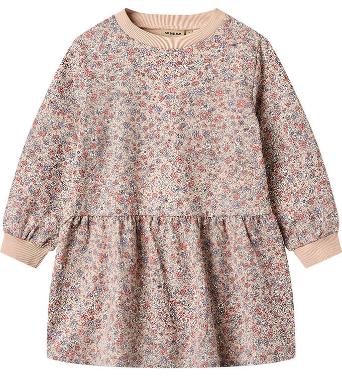 Wheat Kjole - Sweat - Zenia - Rose Dust Flowers
