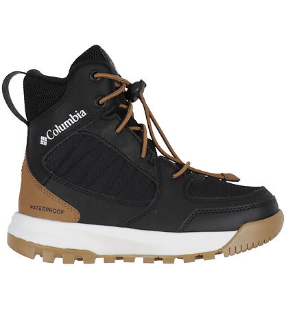Columbia Vinterstøvler - Youth Portlander - Black/Elk Columbia Vinterstøvler - Youth Portlander - Black/Elk