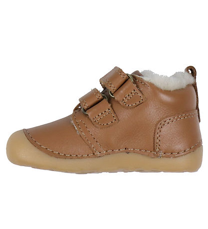 Bisgaard Begyndersko - Barefoot Carter Lamb  - Cognac