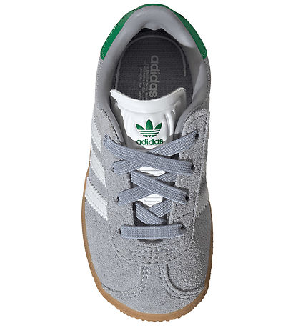 adidas Originals Sko - Gazelle CF EL I - HALSIL/FTWWHT/GREEN adidas Originals Sko - Gazelle CF EL I - HALSIL/FTWWHT/GREEN