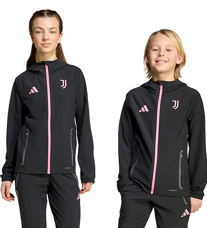 adidas Performance Træningsjakke - Juventus Tiro 25 - Sort/Bliss adidas Performance Træningsjakke - Juventus Tiro 25 - Sort/Bliss