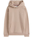 Tommy Hilfiger Hættetrøje - Malted Milk Tommy Hilfiger Hættetrøje - Malted Milk