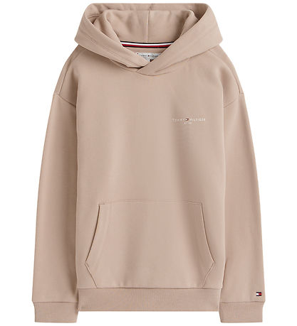 Tommy Hilfiger Hættetrøje - Malted Milk Tommy Hilfiger Hættetrøje - Malted Milk