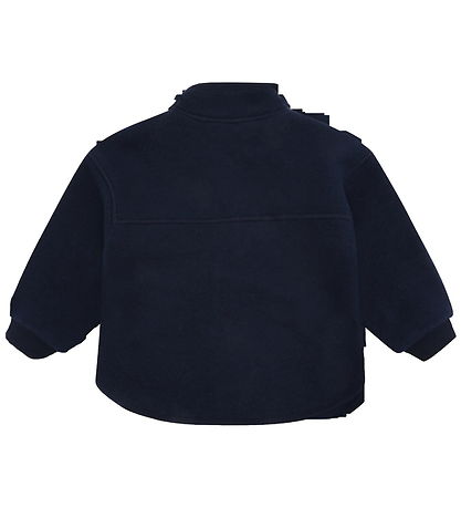 Hust and Claire Fleecejakke - Emi - Uld - More Navy Hust and Claire Fleecejakke - Emi - Uld - More Navy