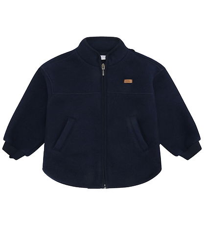 Hust and Claire Fleecejakke - Emi - Uld - More Navy Hust and Claire Fleecejakke - Emi - Uld - More Navy
