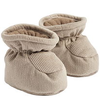 Wheat Overtrækssko m. Fleece - Fløjl - Fuffa - Grey Stone Wheat Overtrækssko m. Fleece - Fløjl - Fuffa - Grey Stone