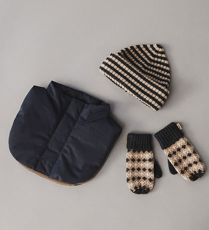 Wheat Halsedisse m. Fleece - Rivo - Ink