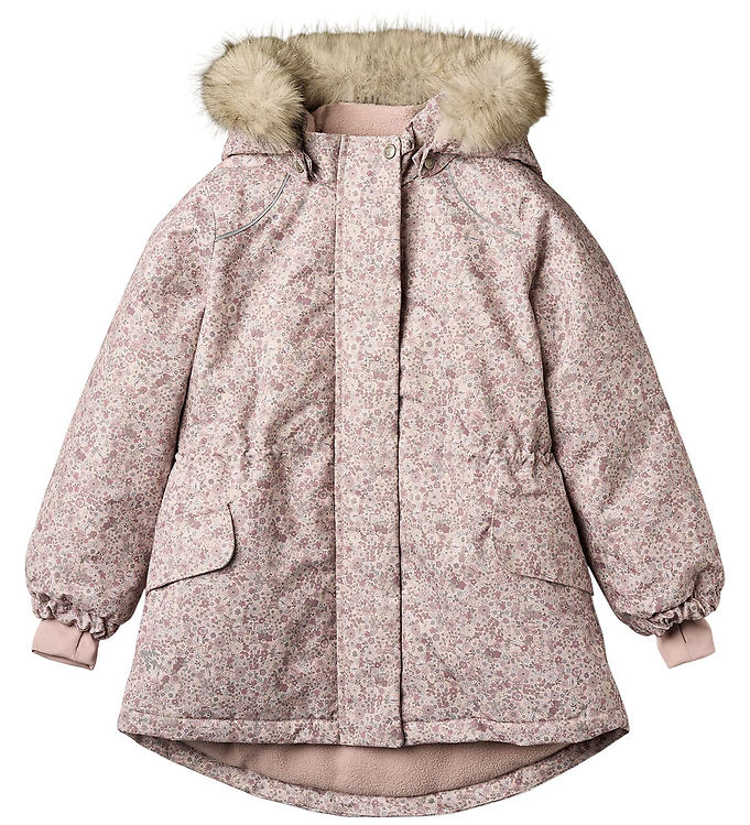 Wheat Vinterjakke - Mathilde - Rose Dust Flowers
