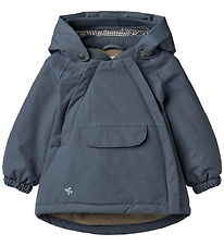 Wheat Vinterjakke - Sascha - Grey Blue Wheat Vinterjakke - Sascha - Grey Blue