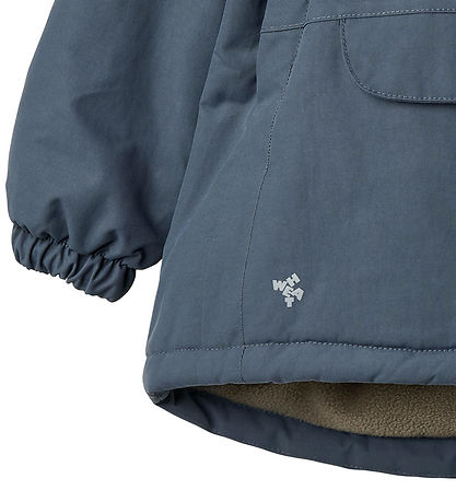 Wheat Vinterjakke - Sascha - Grey Blue Wheat Vinterjakke - Sascha - Grey Blue