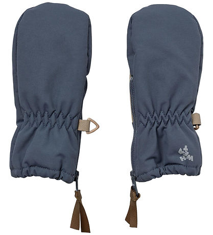 Wheat Luffer m. Fleece - Grey Blue m. Lynlås