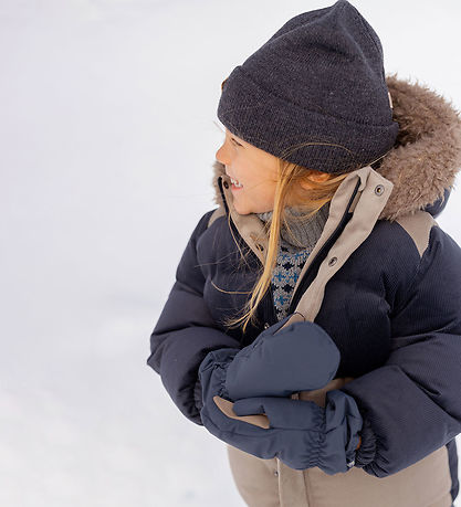 Wheat Luffer m. Fleece - Monta - Grey Blue