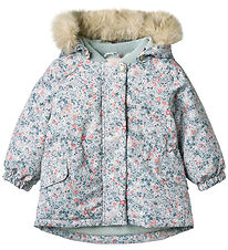 Wheat Vinterjakke - Mathilde - Soft Rain Flowers Wheat Vinterjakke - Mathilde - Soft Rain Flowers