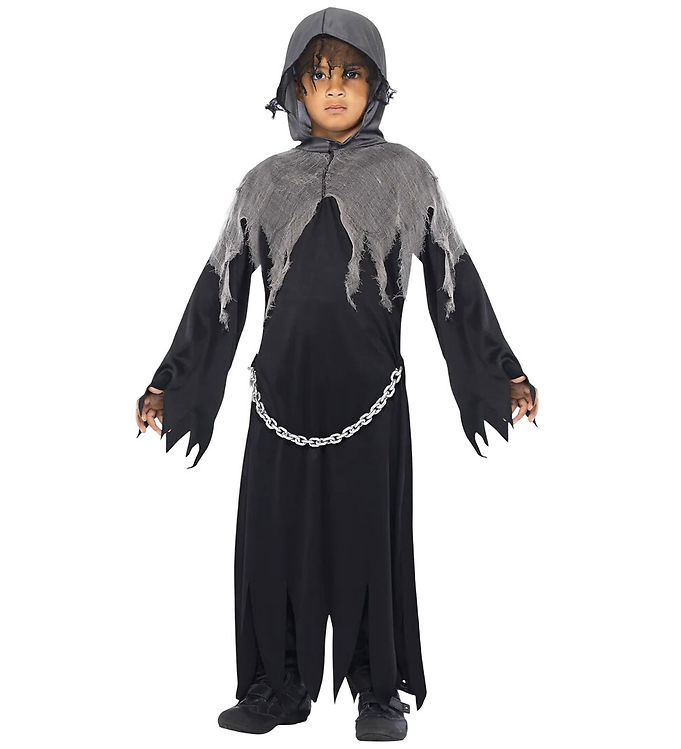 Smiffys Udklædning - Grim Reaper - Black