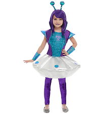 Smiffys Udklædning - Alien Girl - Silver Smiffys Udklædning - Alien Girl - Silver