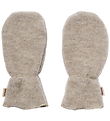 Wheat Luffer - Uldfleece - Jay - Khaki Melange Wheat Luffer - Uldfleece - Jay - Khaki Melange
